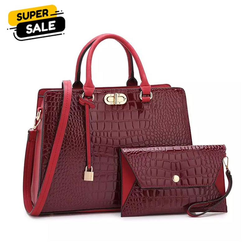 Imported Women's Shoulder Handbag | Faux Leather