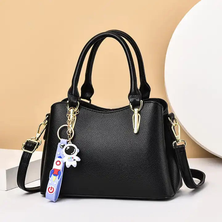 Women's Trendy Shoulder Handbag | PU Leather