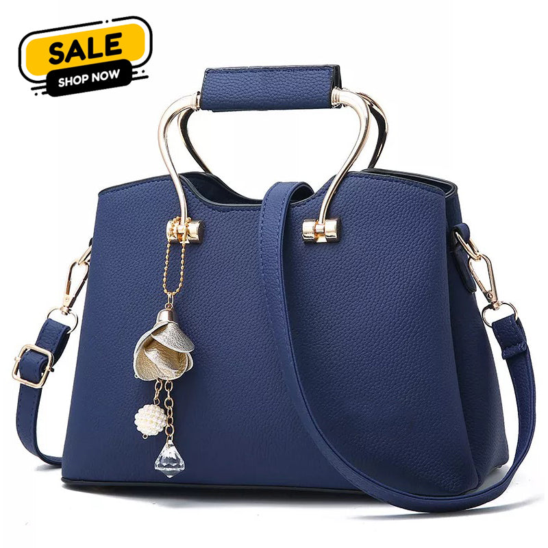 Luxury Design Women's Shoulder Handbag | PU Leather