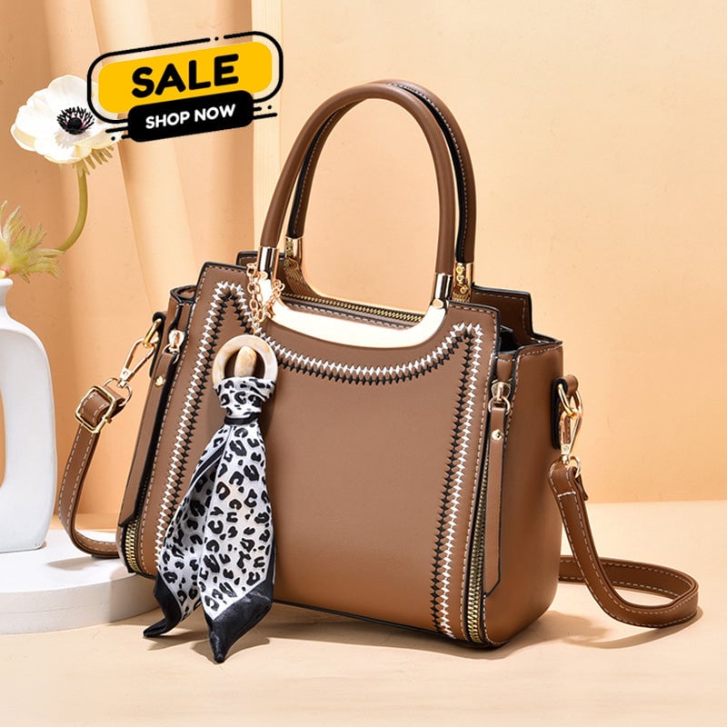 Women's Trendy Shoulder Handbag | PU Leather