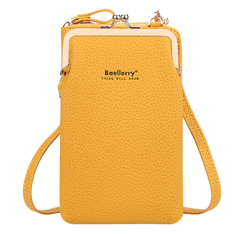 Women Phone Bag Solid Crossbody Bag