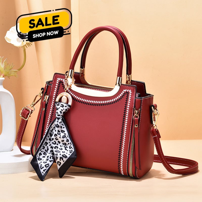 Women's Trendy Shoulder Handbag | PU Leather