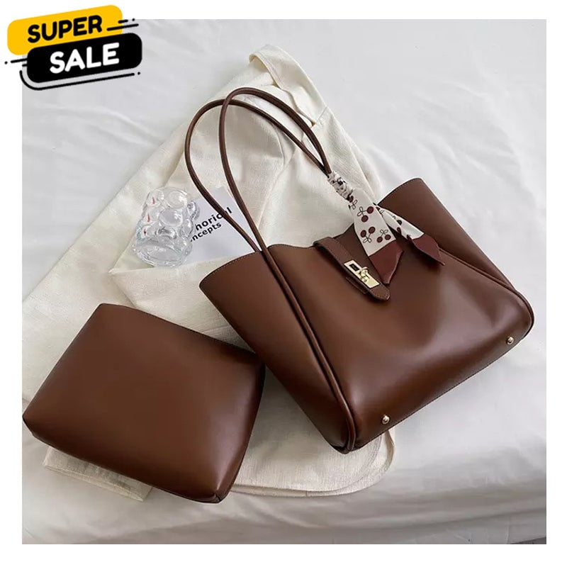 Women's Trendy Shoulder Handbag | PU Leather