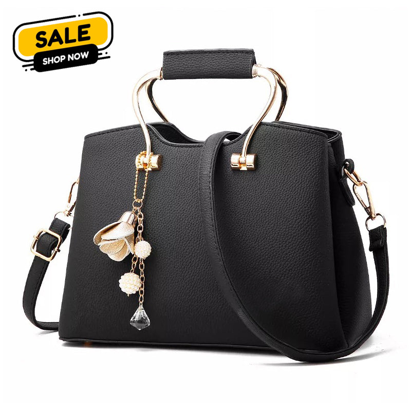 Luxury Design Women's Shoulder Handbag | PU Leather