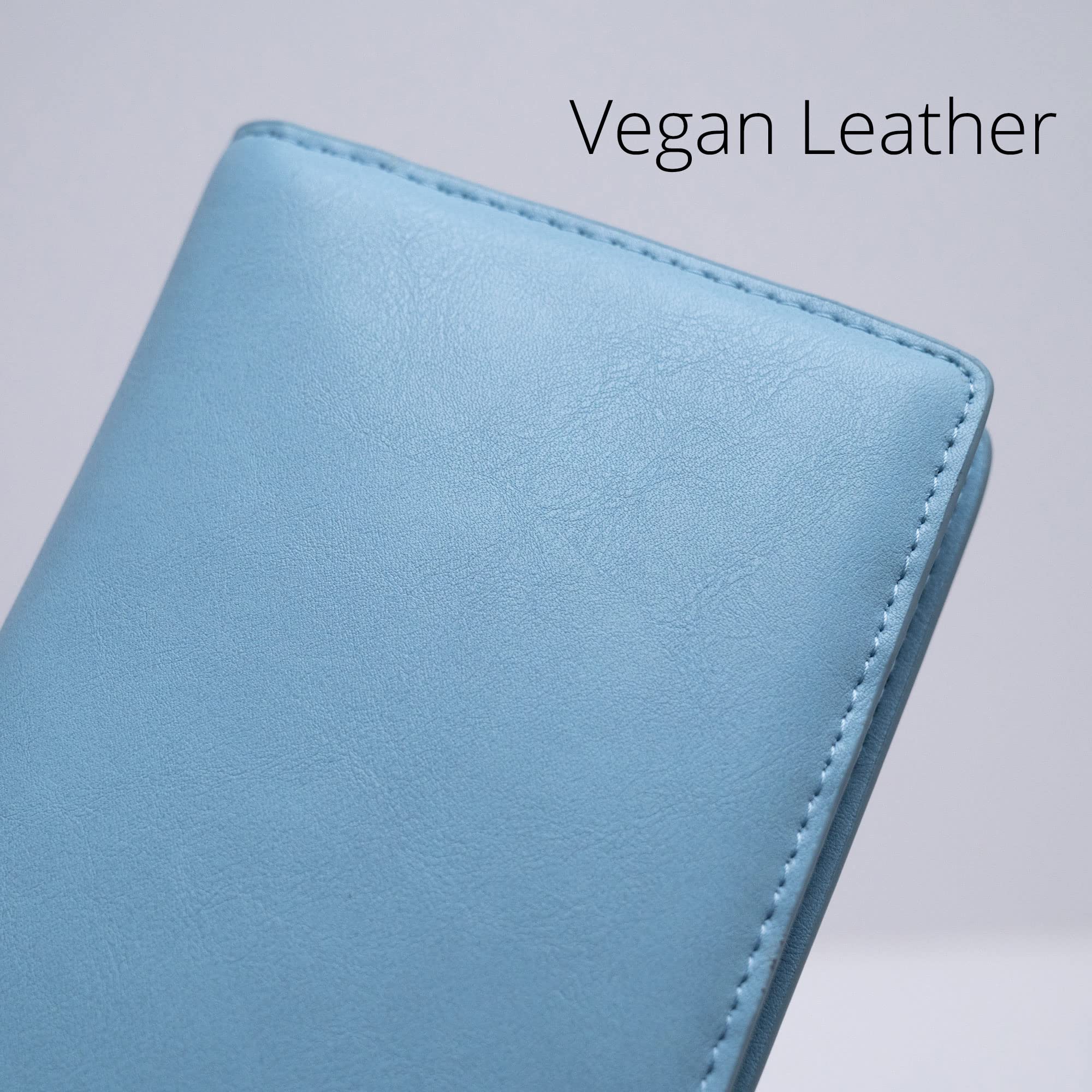 Women Wallet RFID Blocking Credit Card Holder Bifold Long Ladies Billfold (Purist Blue)