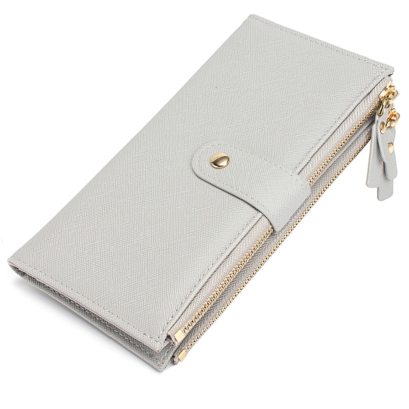 Womens Wallet Cute Elegant Long Slim Card Holder Case Minimalist Coin Purse Thin Tassels Zip Clutch Wallets for Girls Ladies