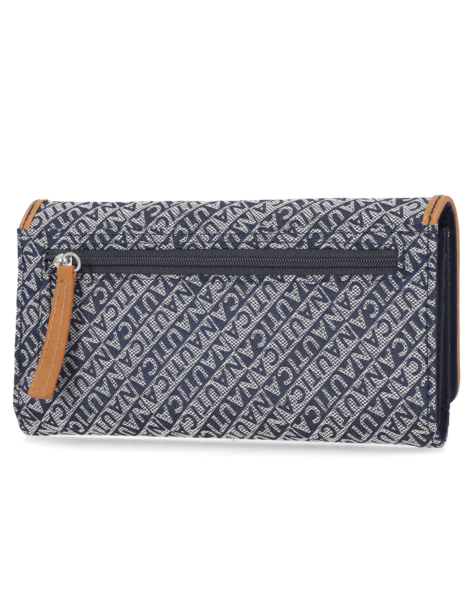 The Perfect Carry All Money Manager Wallet Oraganizer with RFID Blocking Wallet, Indigo/Bone/Sand, One Size US