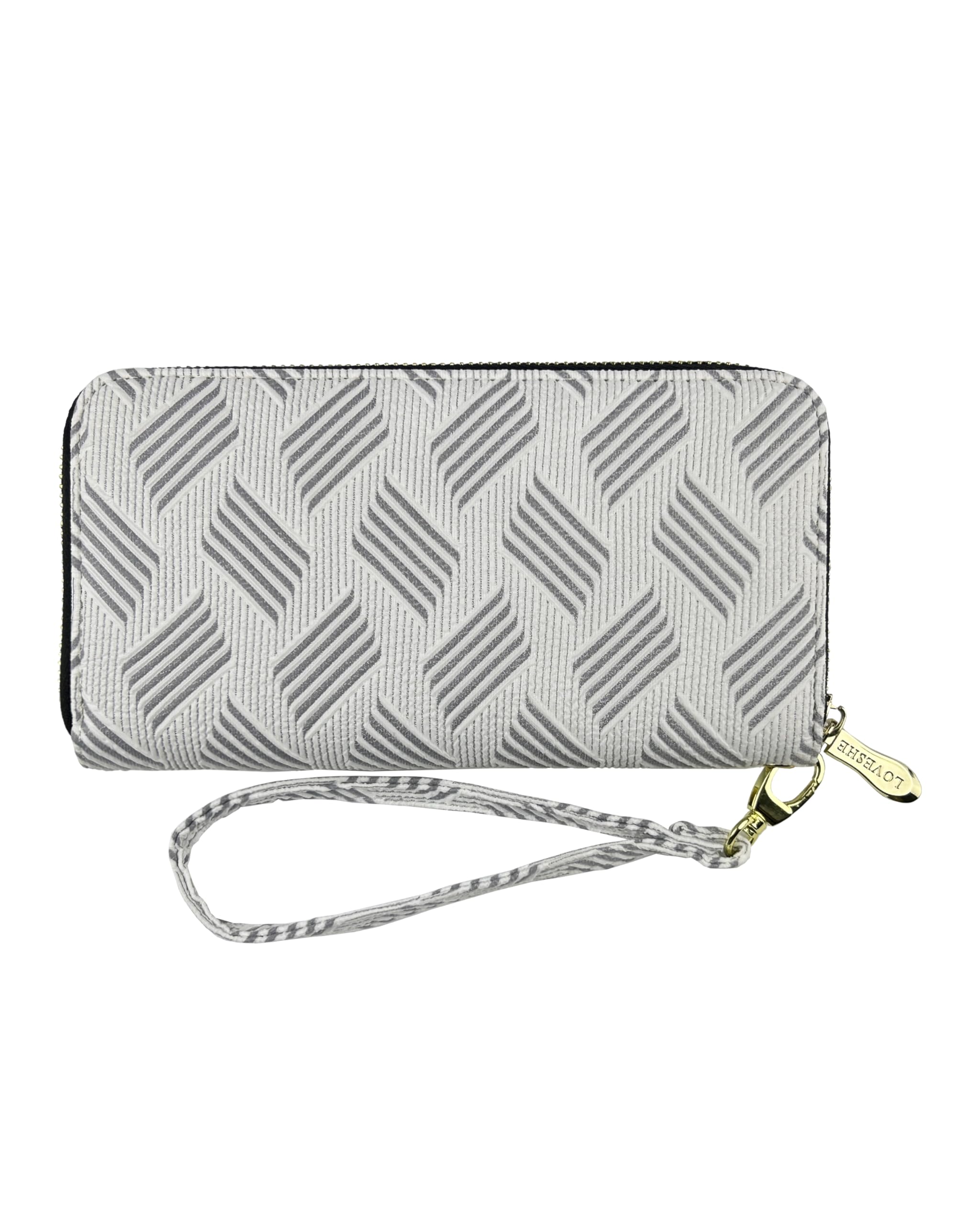 Women's Wallet Clutch - Stylish, Spacious w/Wristlet for Travel, Holds Cards, Phone, Cash