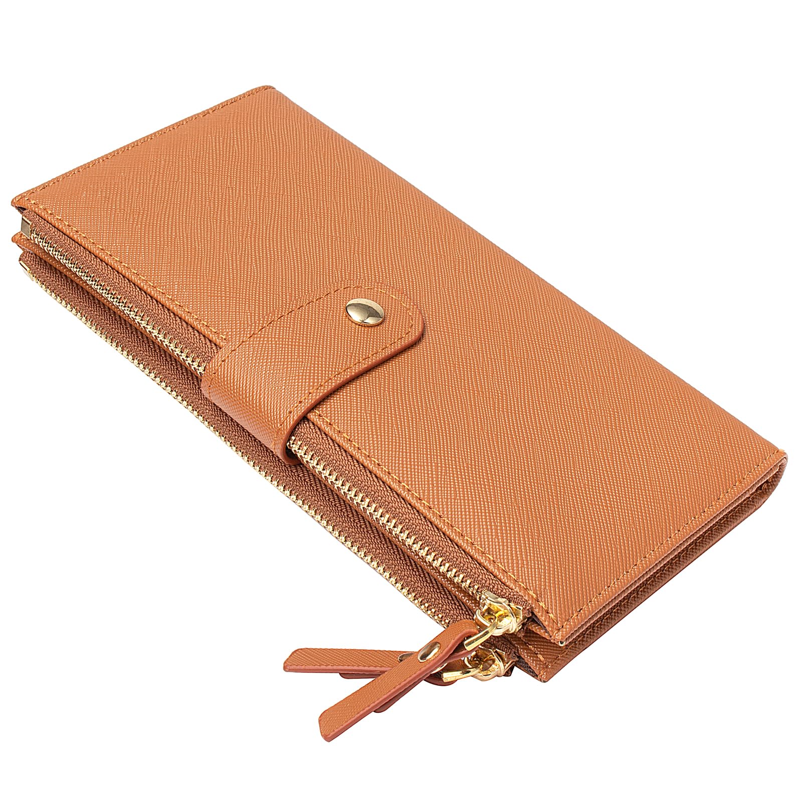 Womens Wallet Cute Elegant Long Slim Card Holder Case Minimalist Coin Purse Thin Tassels Zip Clutch Wallets for Girls Ladies