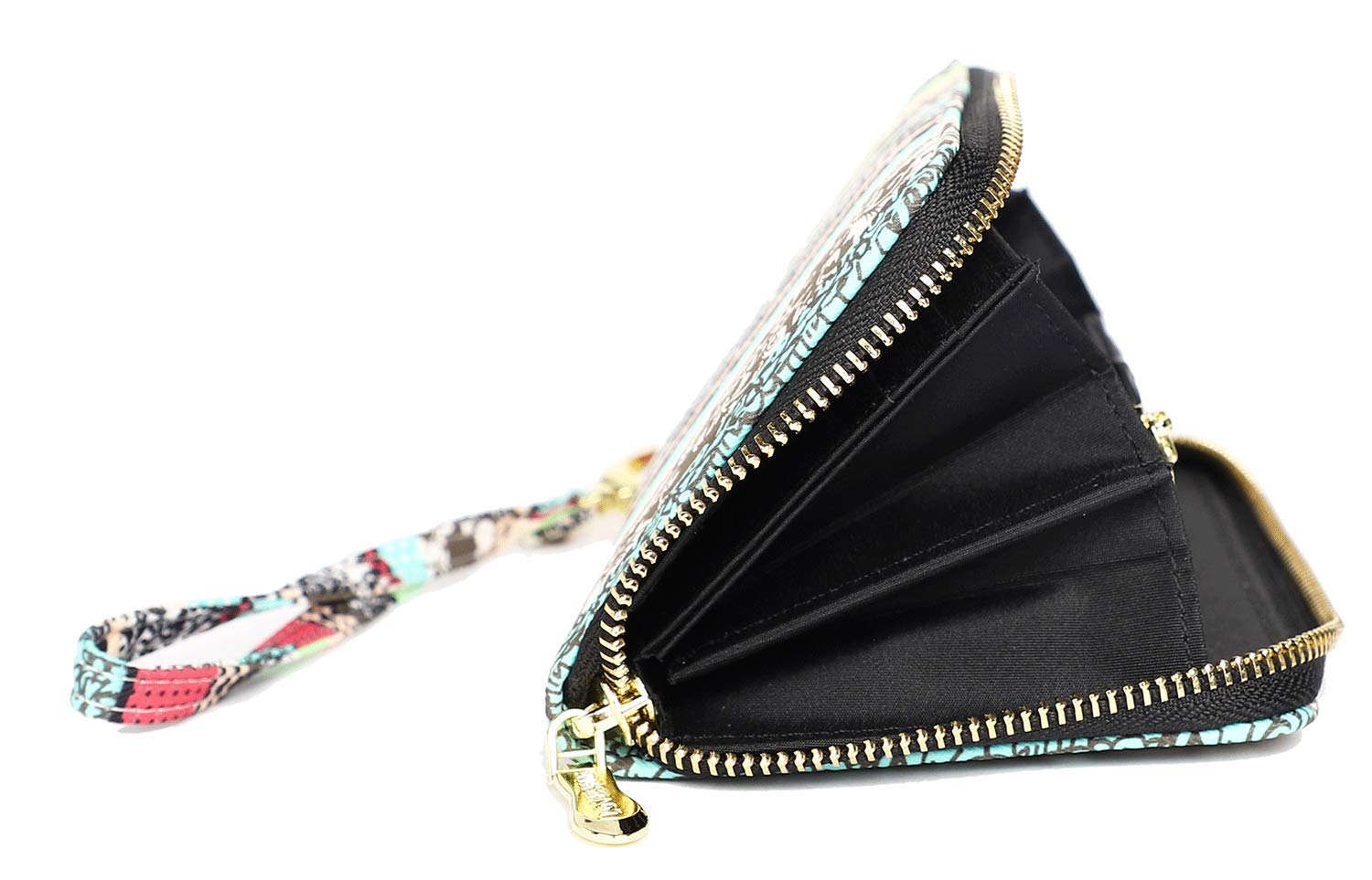 Women's Wallet Clutch - Stylish, Spacious w/Wristlet for Travel, Holds Cards, Phone, Cash