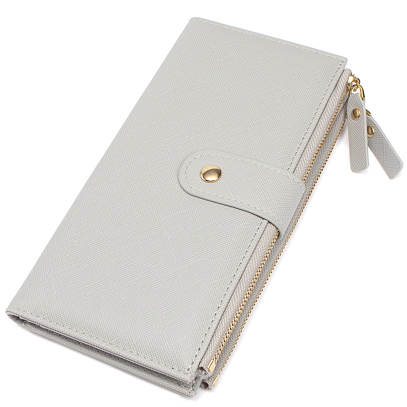 Womens Wallet Cute Elegant Long Slim Card Holder Case Minimalist Coin Purse Thin Tassels Zip Clutch Wallets for Girls Ladies