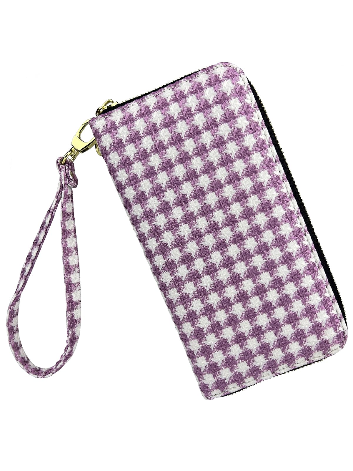 Women's Wallet Clutch - Stylish, Spacious w/Wristlet for Travel, Holds Cards, Phone, Cash