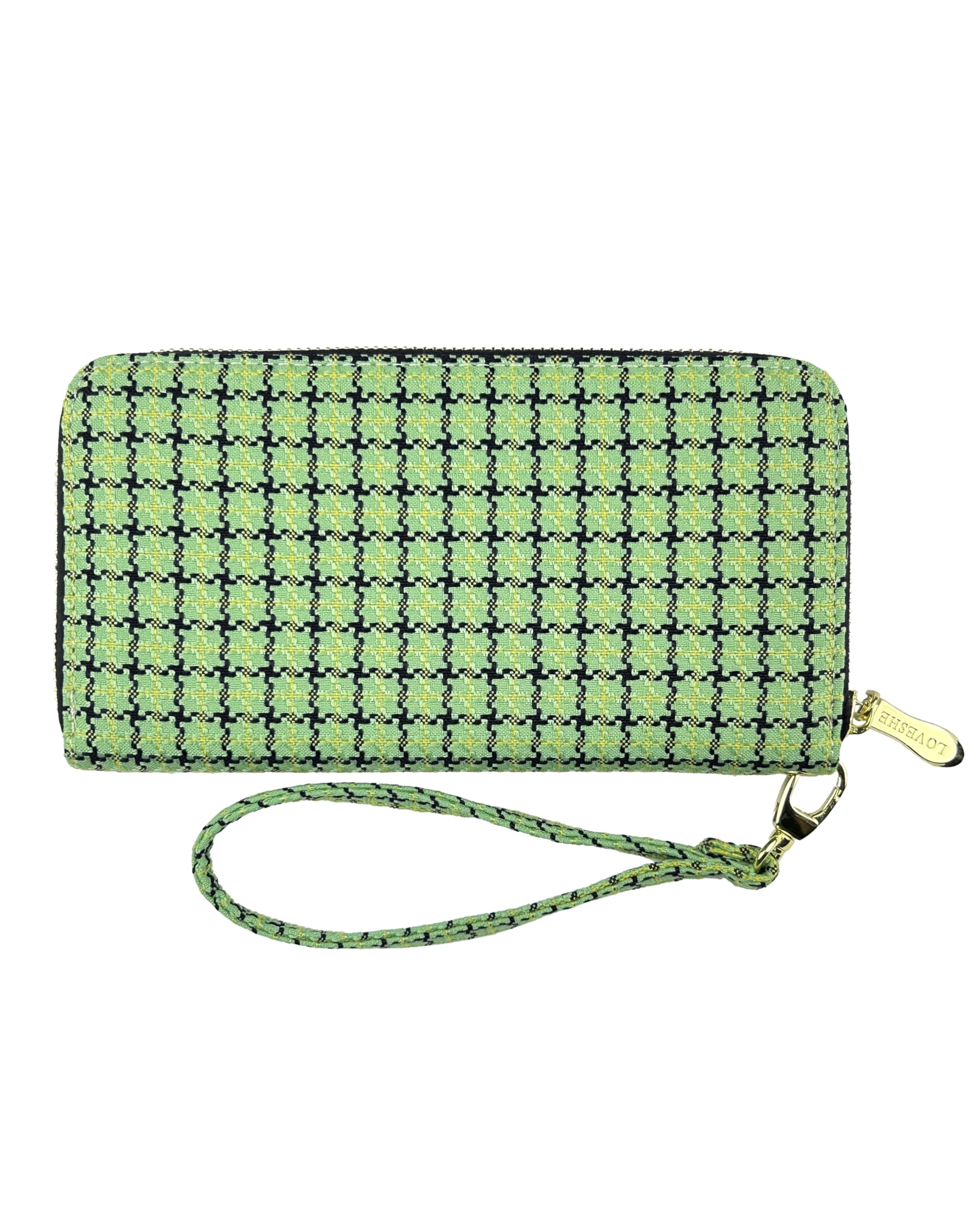 Women's Wallet Clutch - Stylish, Spacious w/Wristlet for Travel, Holds Cards, Phone, Cash