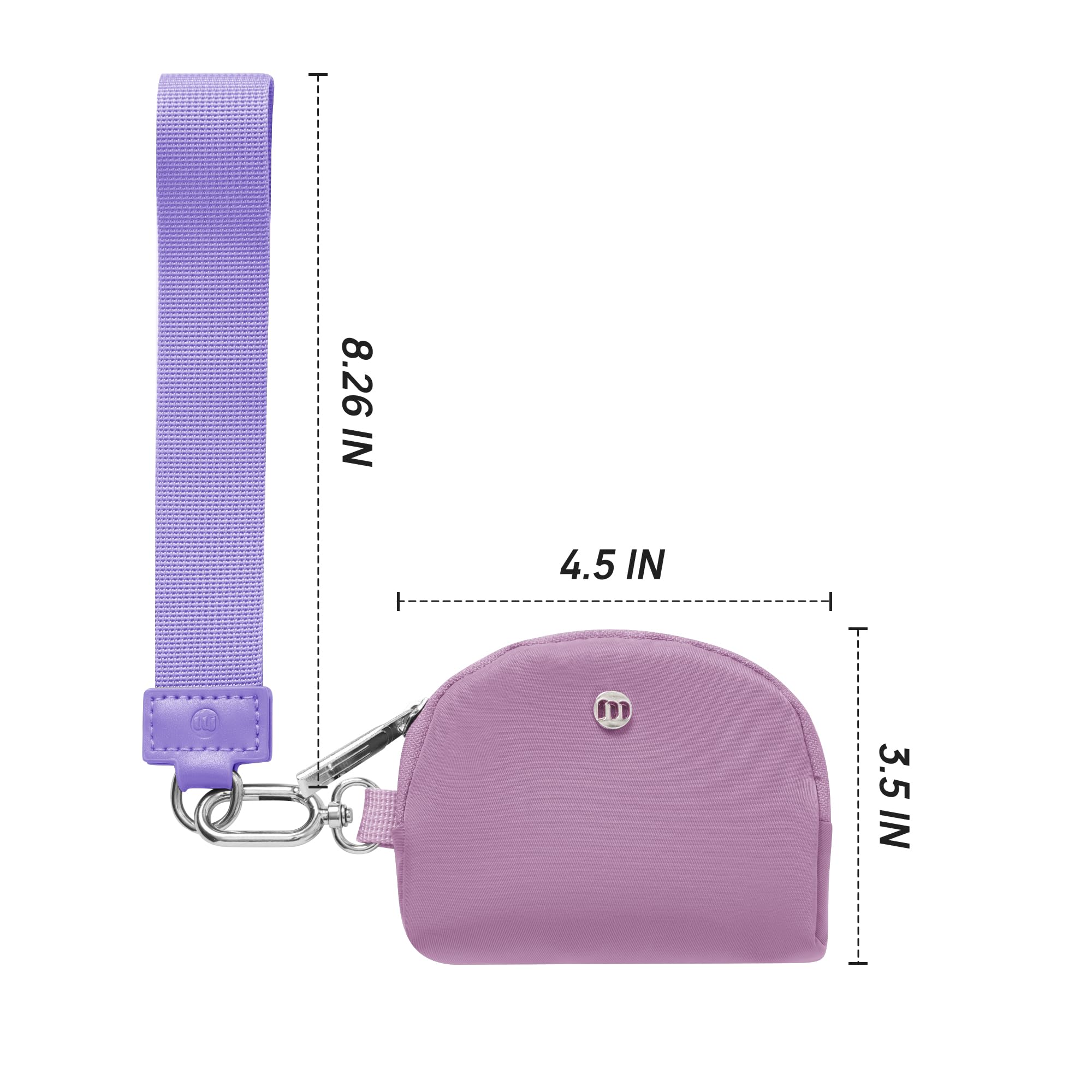 Wristlet keychain Wallet for Women Dual Pouch Wristlet Portable wallet Coin Purse Mini Women Coin Pocket