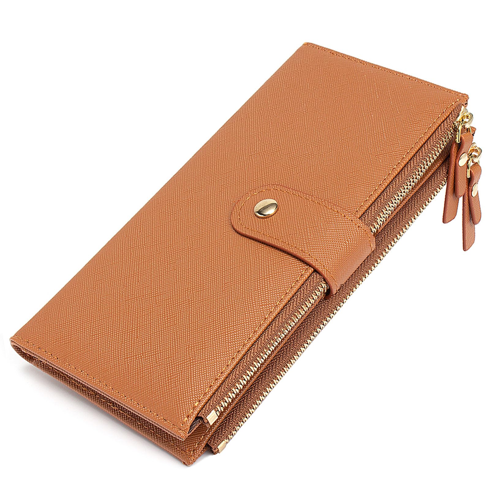 Womens Wallet Cute Elegant Long Slim Card Holder Case Minimalist Coin Purse Thin Tassels Zip Clutch Wallets for Girls Ladies