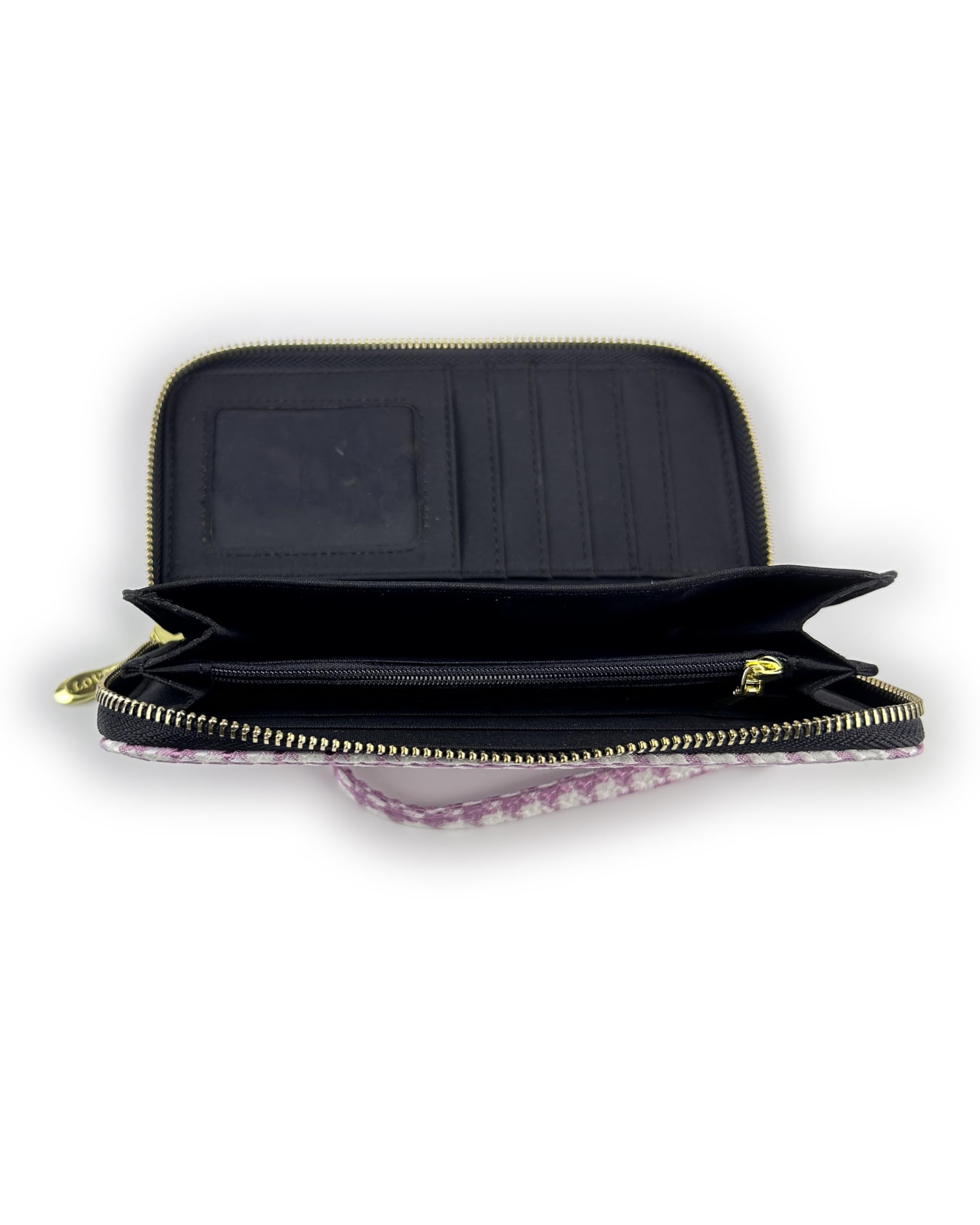 Women's Wallet Clutch - Stylish, Spacious w/Wristlet for Travel, Holds Cards, Phone, Cash