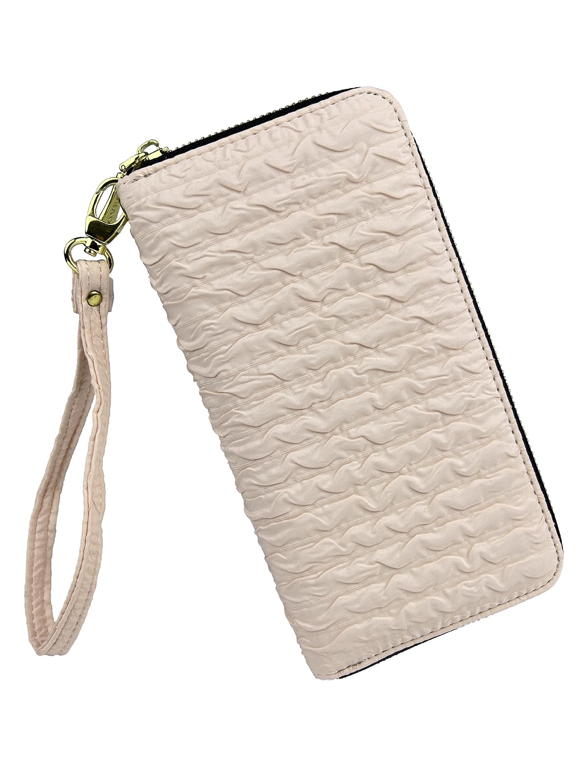 Women's Wallet Clutch - Stylish, Spacious w/Wristlet for Travel, Holds Cards, Phone, Cash