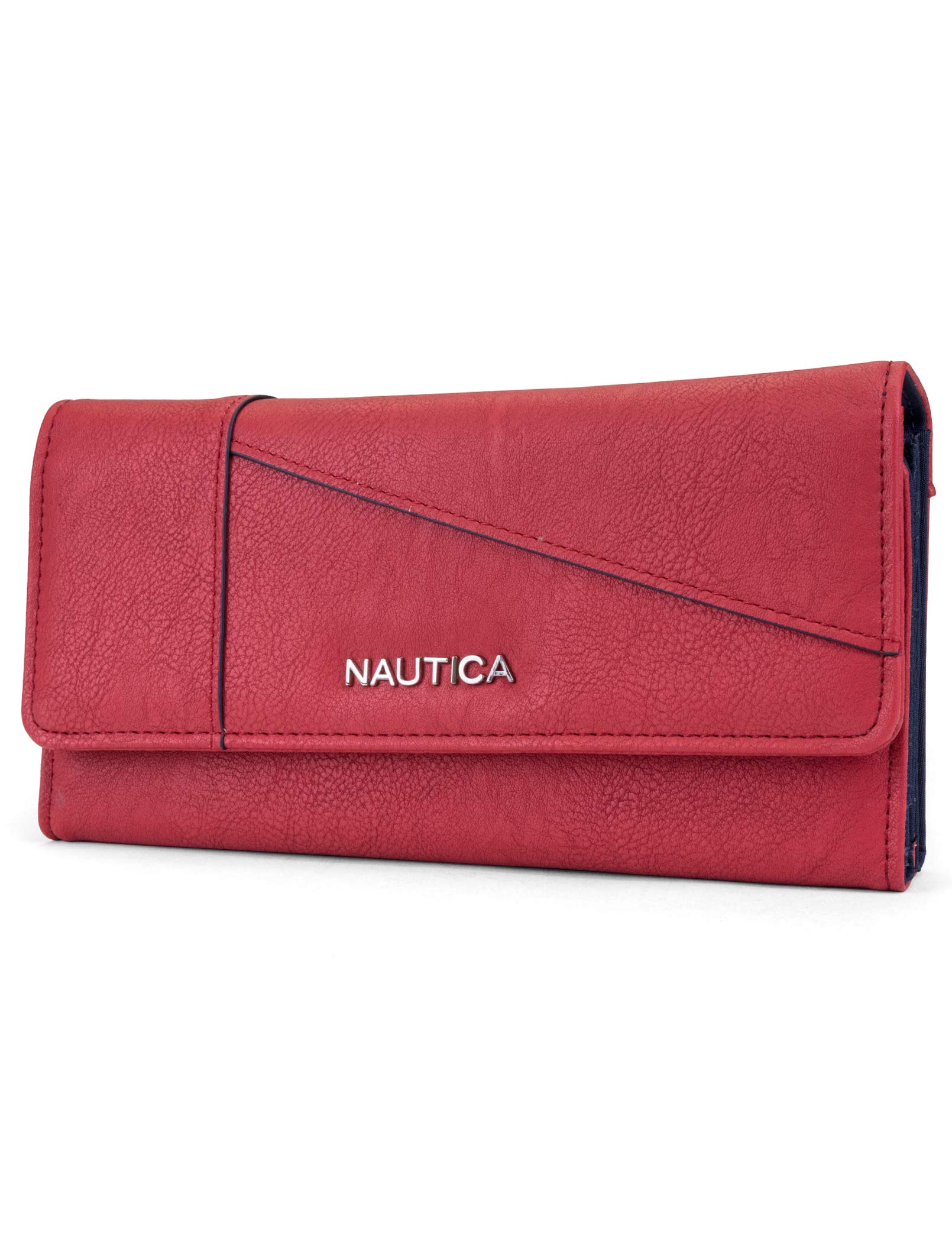 Small Wallet for Women - Credit Card Holder with Coin Purse and Zipper Wallet, Women's Clutch Organizer in Petal PInk