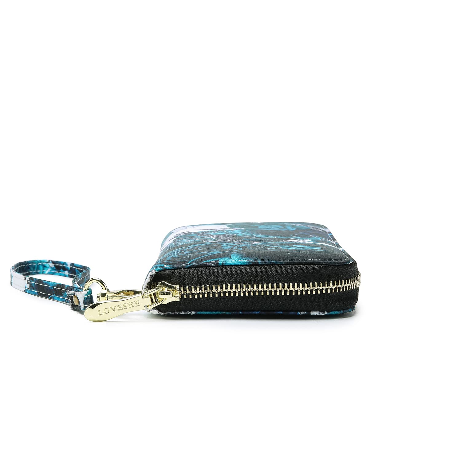 Women's Wallet Clutch - Stylish, Spacious w/Wristlet for Travel, Holds Cards, Phone, Cash