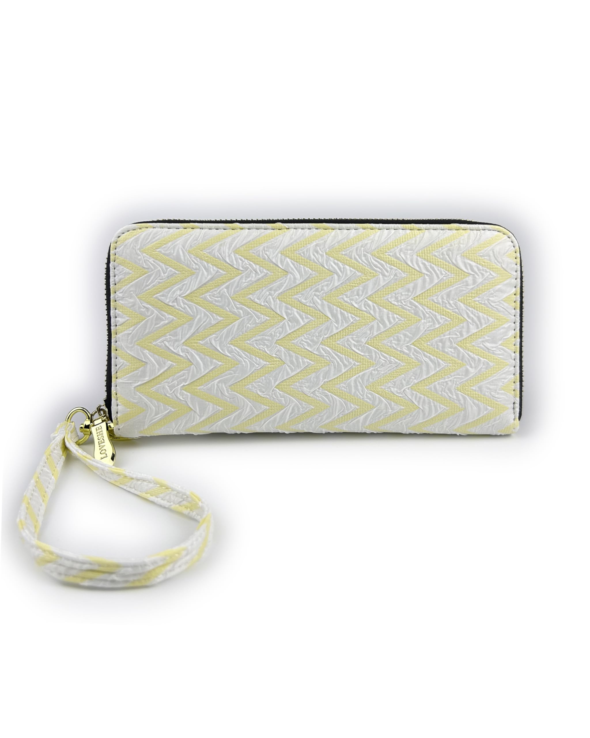 Women's Wallet Clutch - Stylish, Spacious w/Wristlet for Travel, Holds Cards, Phone, Cash