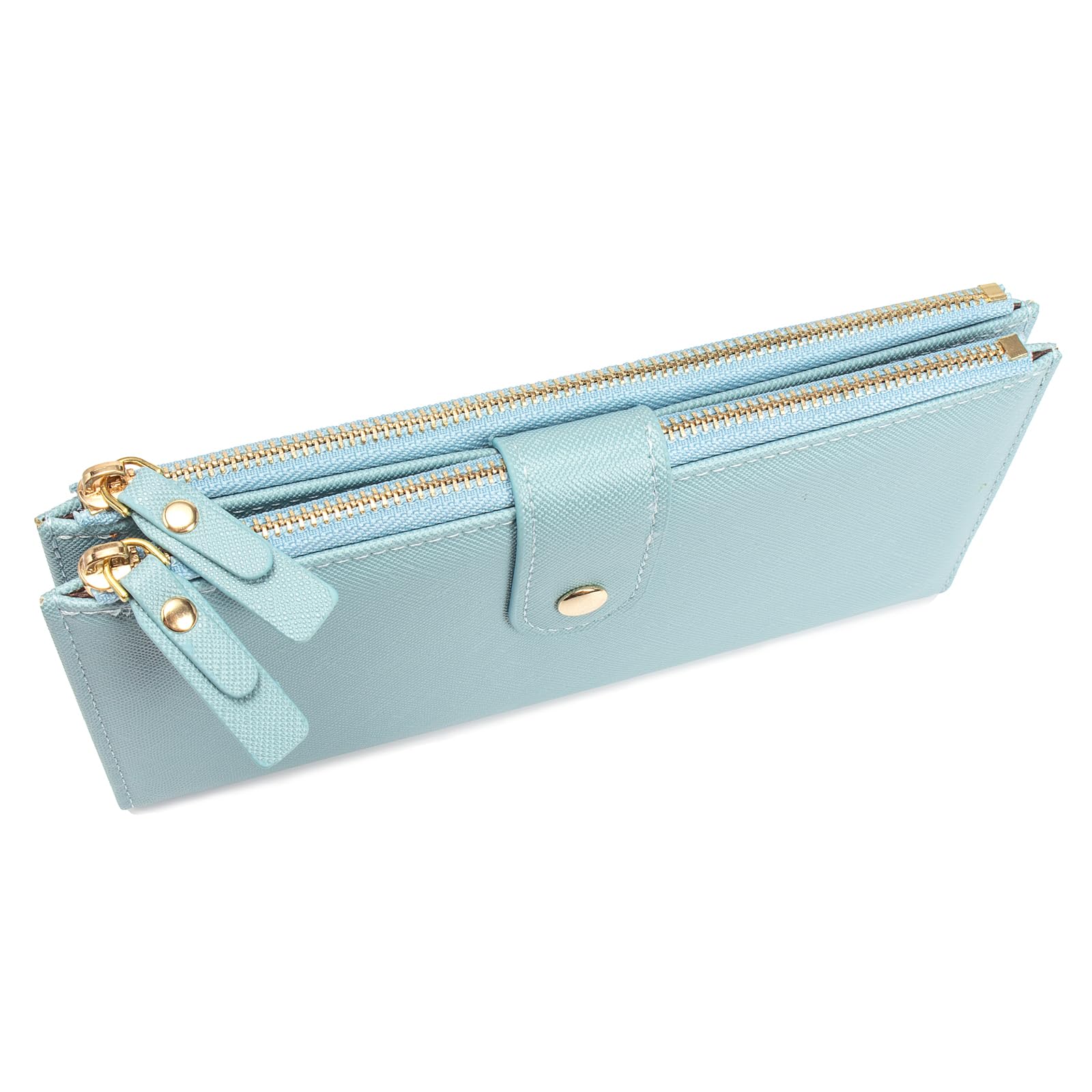 Womens Wallet Cute Elegant Long Slim Card Holder Case Minimalist Coin Purse Thin Tassels Zip Clutch Wallets for Girls Ladies