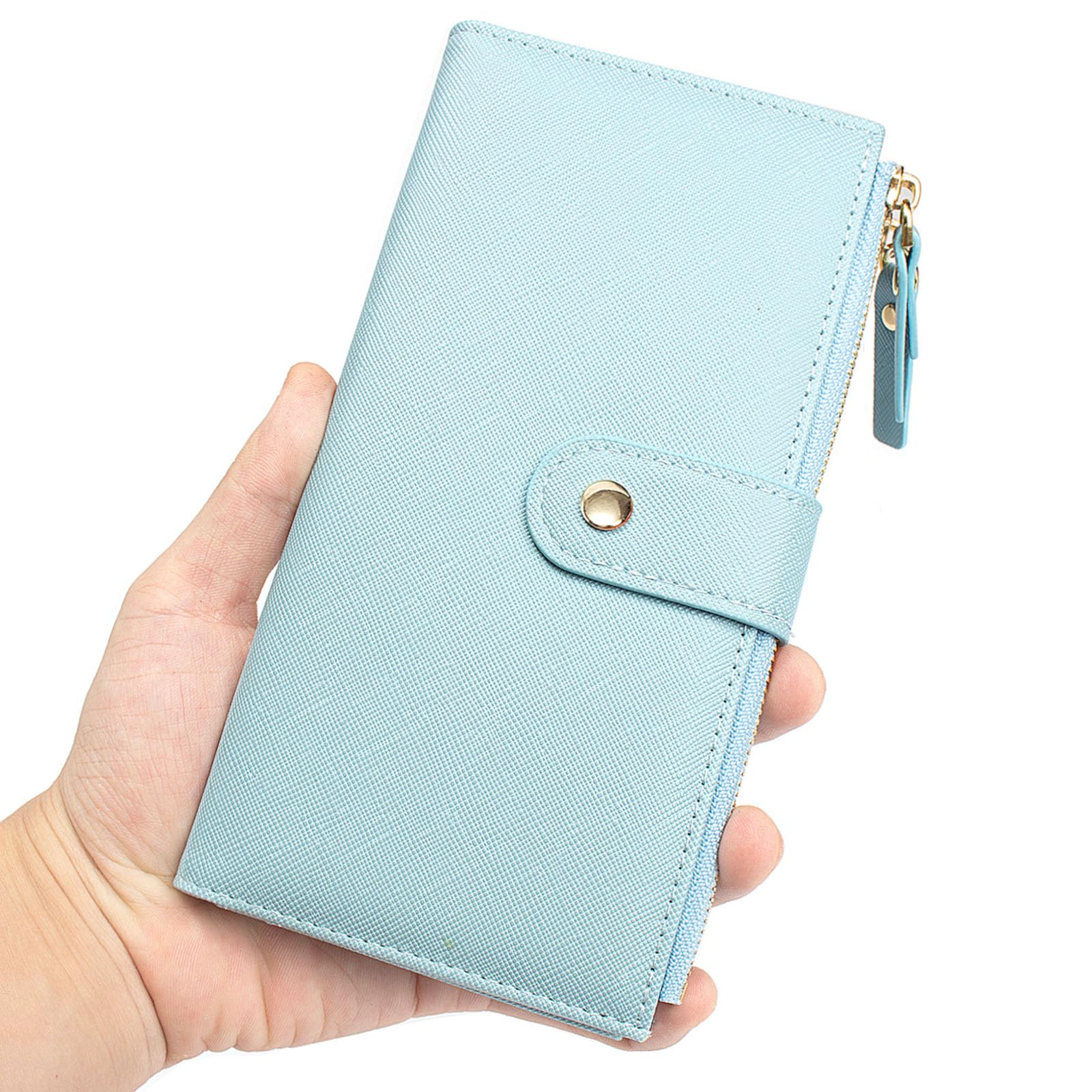 Womens Wallet Cute Elegant Long Slim Card Holder Case Minimalist Coin Purse Thin Tassels Zip Clutch Wallets for Girls Ladies