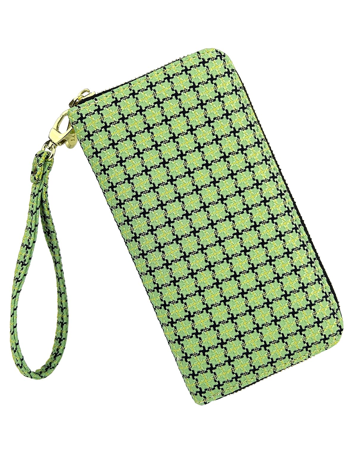 Women's Wallet Clutch - Stylish, Spacious w/Wristlet for Travel, Holds Cards, Phone, Cash