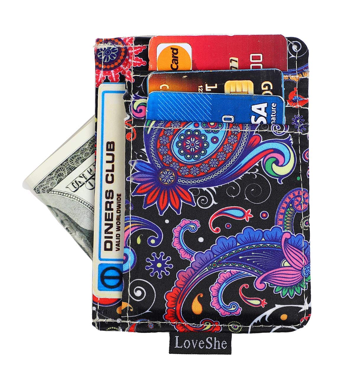 Women's Wallet Clutch - Stylish, Spacious w/Wristlet for Travel, Holds Cards, Phone, Cash