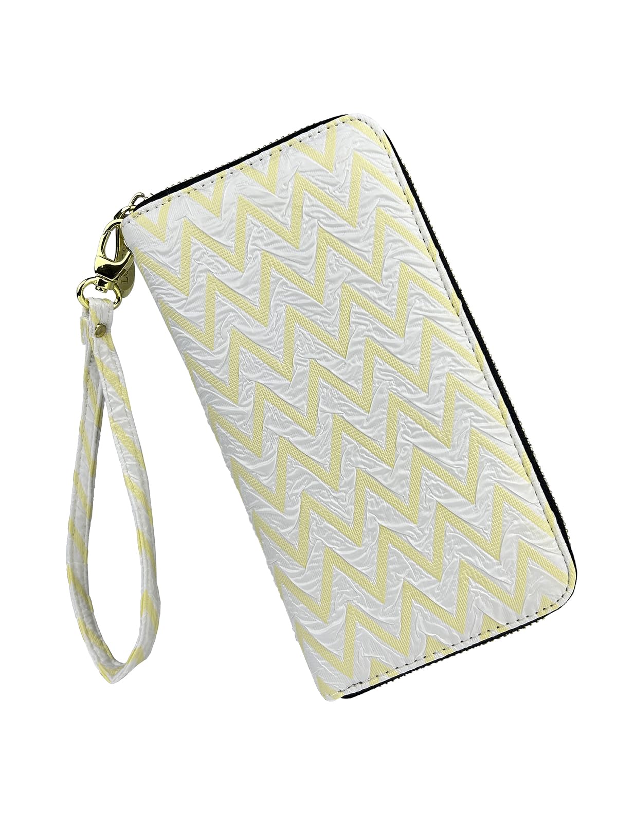 Women's Wallet Clutch - Stylish, Spacious w/Wristlet for Travel, Holds Cards, Phone, Cash