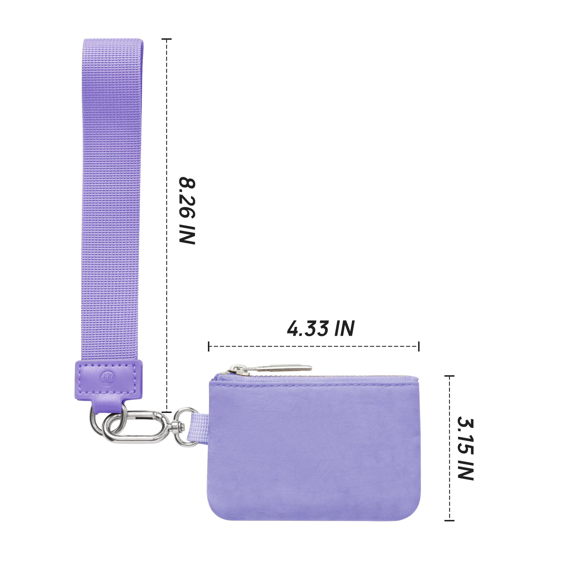 Wristlet keychain Wallet for Women Dual Pouch Wristlet Portable wallet Coin Purse Mini Women Coin Pocket