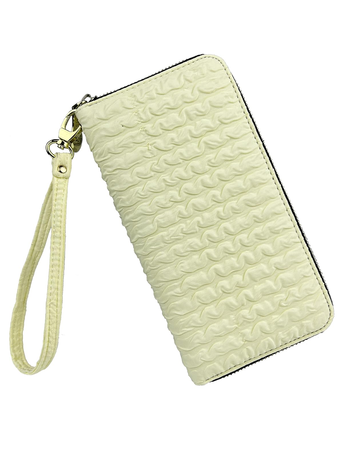 Women's Wallet Clutch - Stylish, Spacious w/Wristlet for Travel, Holds Cards, Phone, Cash