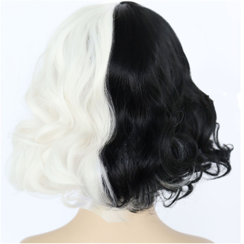 Capless Synthetic Hair Wavy 100% Short Wigs