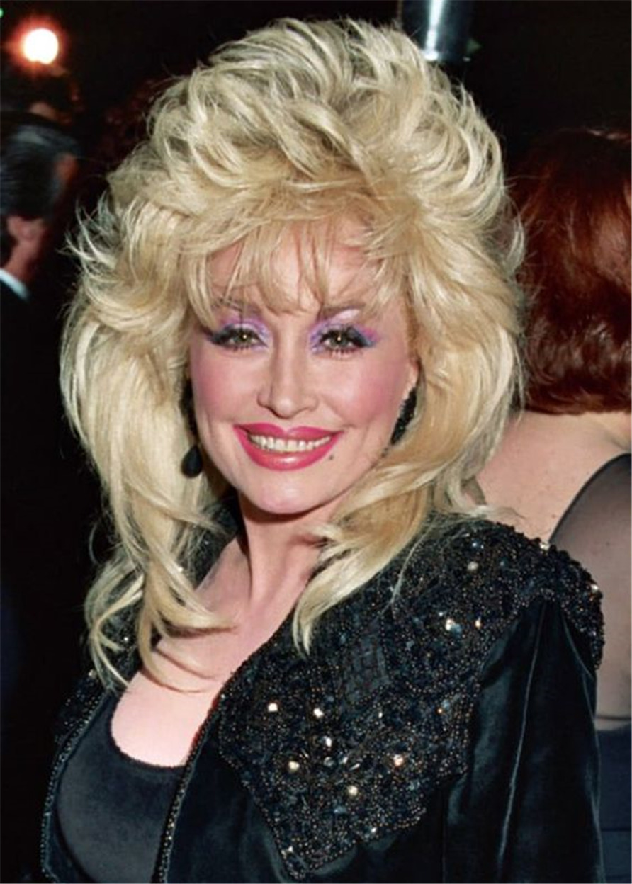 Dolly Parton's Changing Hairwigs Capless Synthetic Hair Wavy 130% 18 Inches Wigs