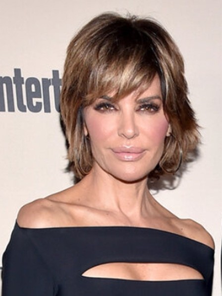 Straight Capless Lisa Rinna Synthetic Wigs