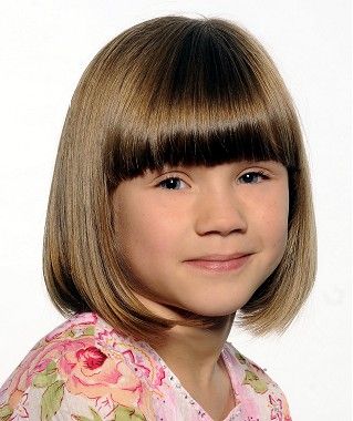 Pretty Short Straight Capless Synthetic Wig 10 Inches for Kids