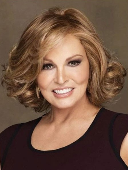 Ladies Classic Raquel Welch Wavy Lace Front Synthetic Bob Wigs