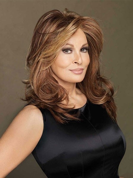Raquel Welch Layered Full Lace Hair Wigs Heat Friendly Synthetic Hair Wigs