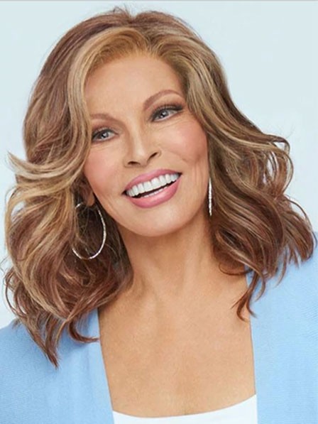 Raquel Welch Natural Wigs Wavy Lace Front Human Hair Wigs