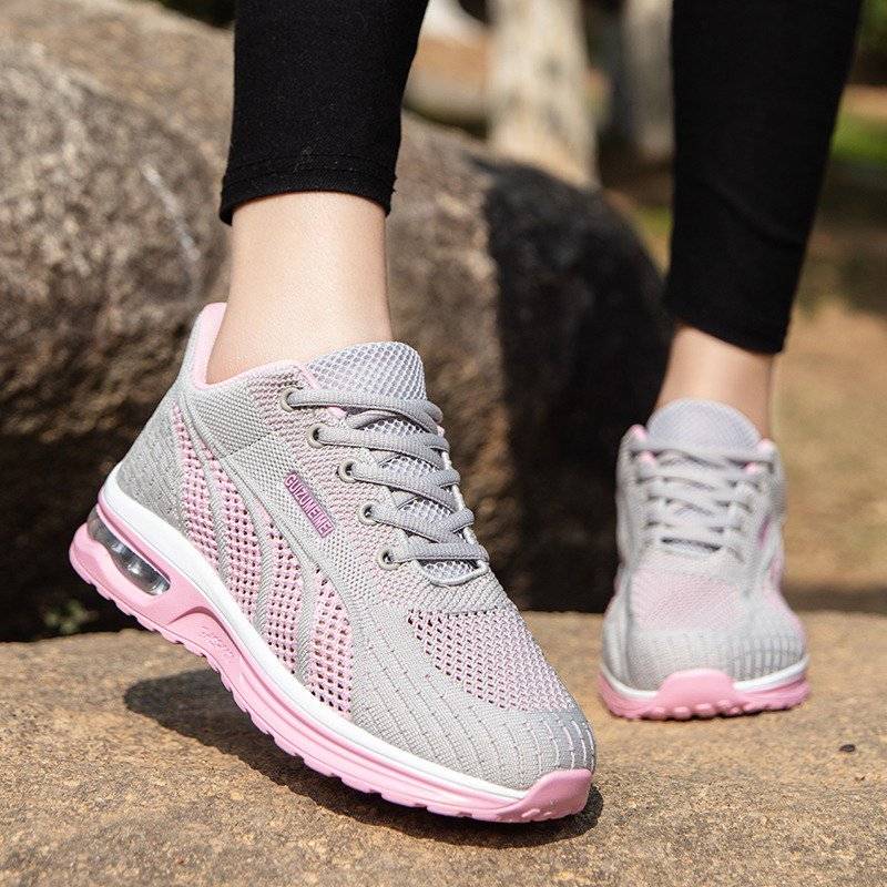   Women  Shoes Mesh Running Platform Sneakers