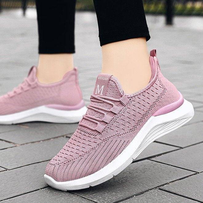   Women  Shoes Stretchy Mesh EVA Sole Energy Boosting Athletics Sneakers