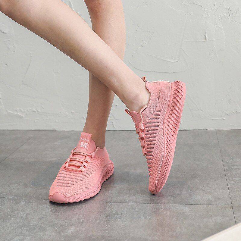   Women Breathable Mesh  Walking Shoes