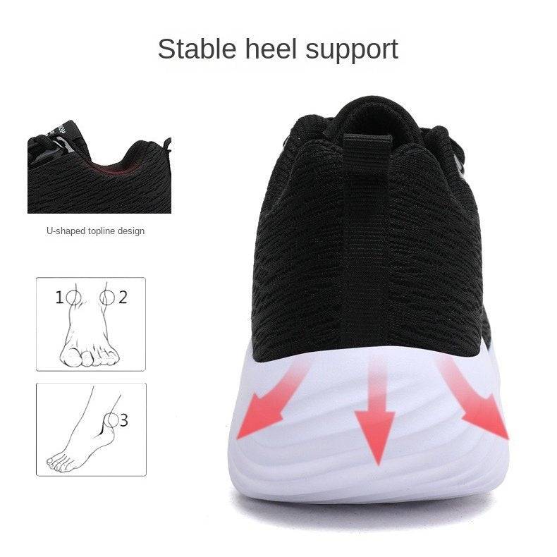   Women  Shoes Skin-friendly Mesh Arch Support Casual Jogging Sneakers