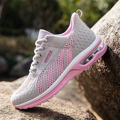   Women  Shoes Mesh Running Platform Sneakers