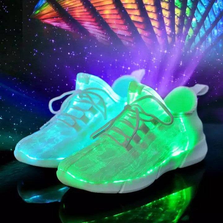   Women Led Fiber Optic  Sneakers