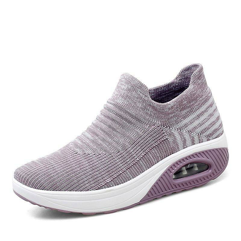   Women  Shoes Air Cushion Slip-ons