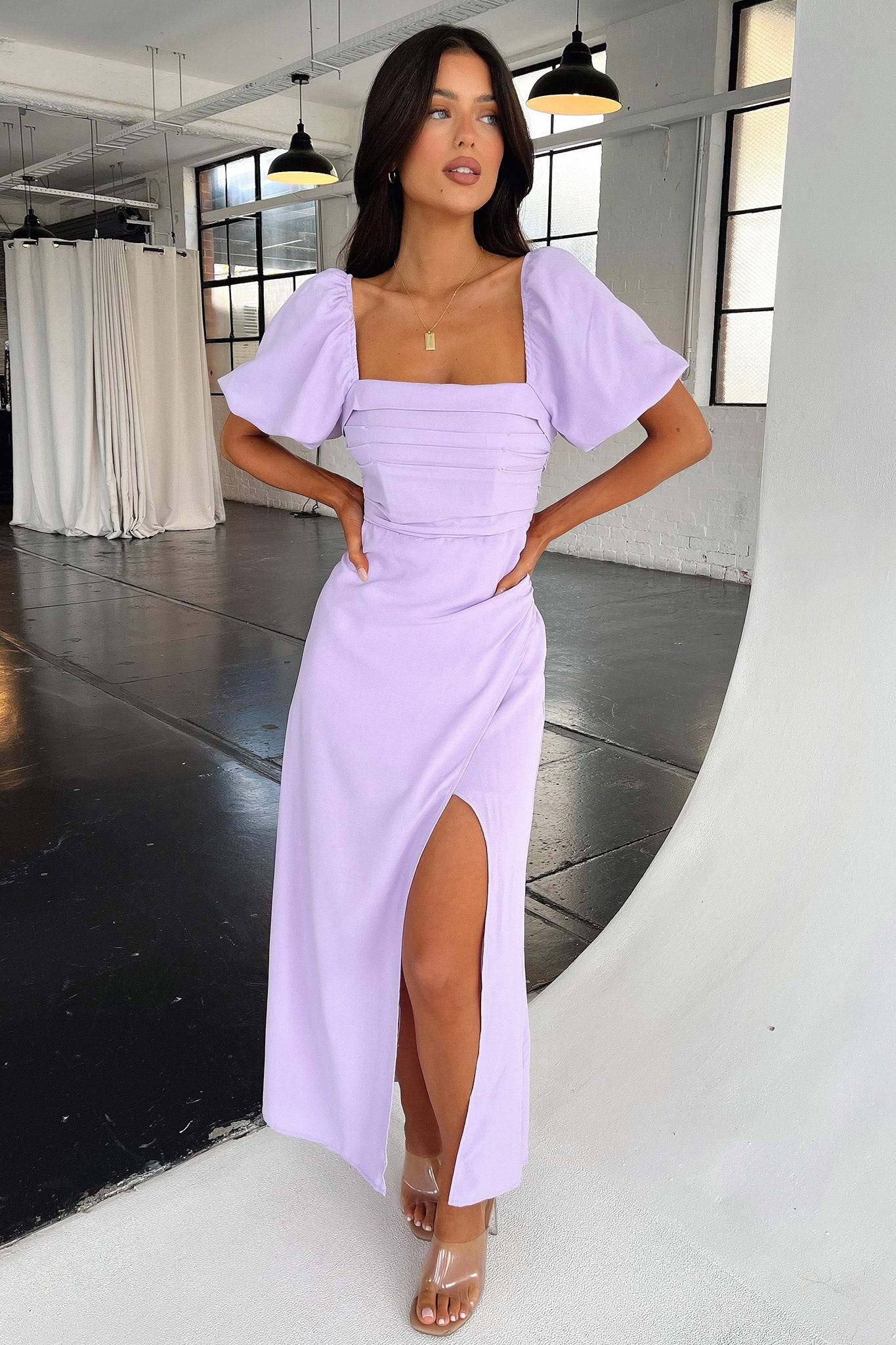 Maxi Dress - Lilac