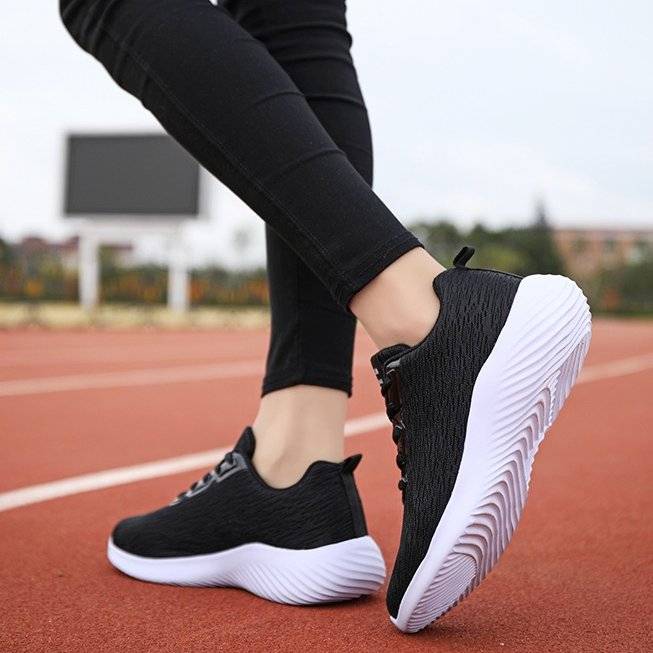   Women  Shoes Skin-friendly Mesh Arch Support Casual Jogging Sneakers