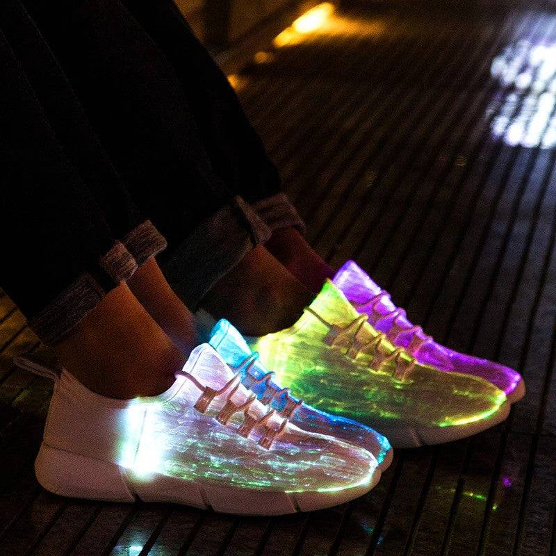   Women Led Fiber Optic  Sneakers