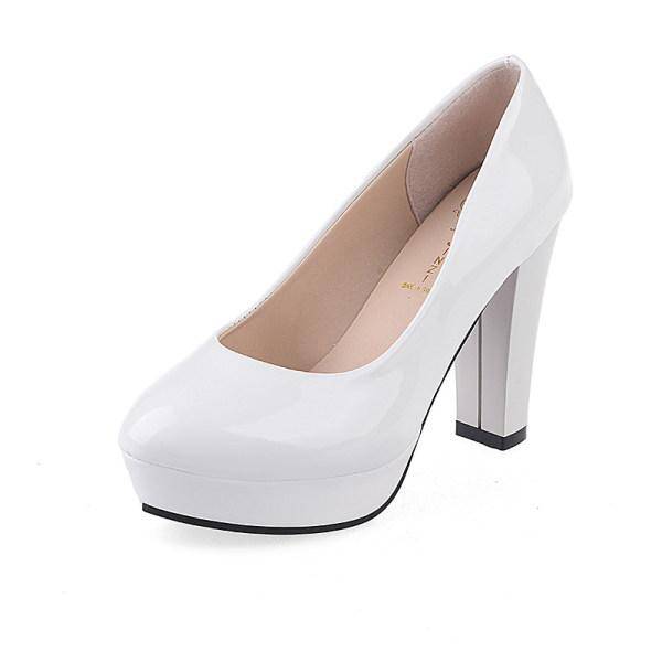 Women's Pumps Chunky High Heels