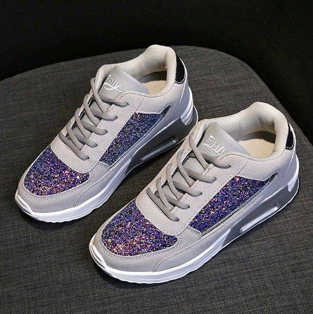   Women  Bling Shoes Super Soft Sneakers